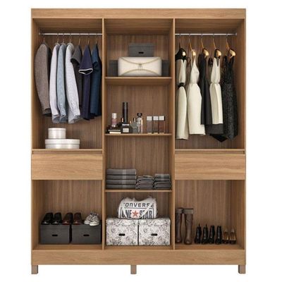 Guarda Roupa Casal Mauá Amêndola Off White – Demóbile