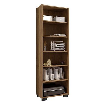 Livreiro Office Com Portas Pequenas Freijó - Móveis Leão