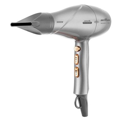 Secador De Cabelos Britânia BSC2050 Motor Profissional 2000W 220V