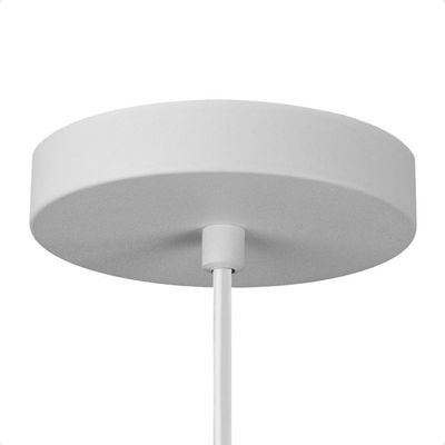 Lustre Pendente Blumenau Otto Minimalista E27 Bivolt Branco