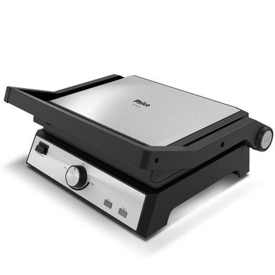 Grill Philco 2 Em 1 Chapas Removíveis E Abertura 180° PGR50A 110V