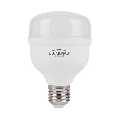 Kit 5 Lâmpada High Led 50w Bivolt E27 3000k Luz Quente Blumenau