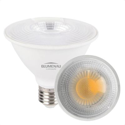 Kit 6 Lâmpada Led Par 30 9,8w E27 Bivolt Blumenau 6500k Frio