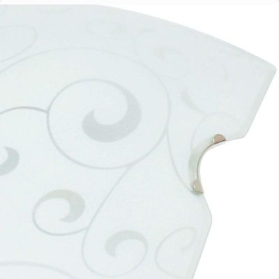 Plafon Taschibra Angra 30cm Quadrado E27 Bivolt