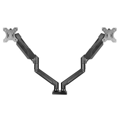 Suporte Duplo Para Monitor 17 A 32 Articulado Pistão A Gás - Fitter F16