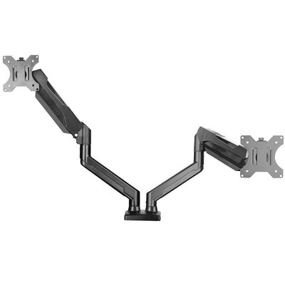 Suporte Duplo Para Monitor 17 A 32 Articulado Pistão A Gás - Fitter F16