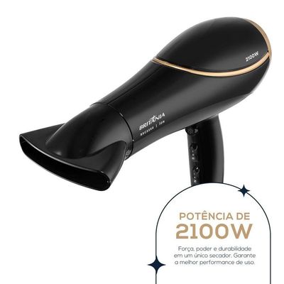 Secador De Cabelos Britânia 2100W BSC2250 Bivolt