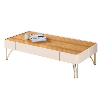 Estante Home Theater Bold E Aparador Vivant E Mesa De Centro Cadenza Cinamomo Off White – Hb Móveis