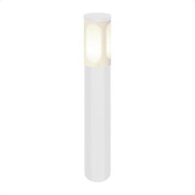Luminária Poste De Jardim Balizador Easy 50cm E27 Bivolt Branco