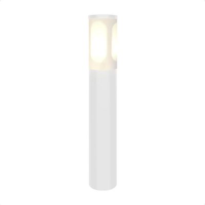 Luminária Poste De Jardim Balizador Easy 50cm E27 Bivolt Branco