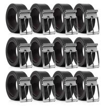 Kit Composto Por 12 Cintos Masculino Dupla Face Super Estilosos