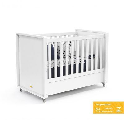 Berço Americano E Cômoda Tutto New Branco Com Colchão Gazin – Matic