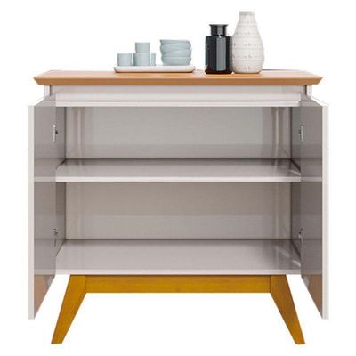 Aparador Buffet Ambiente Classic 2 Portas Off White Nature - Imcal