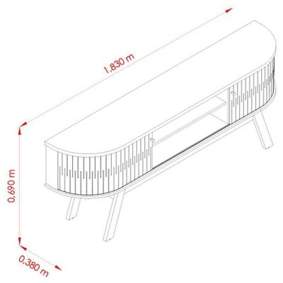 Rack Bancada Valência Calacata Off White – Madetec