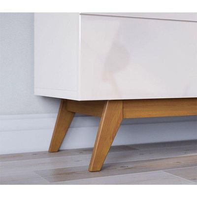 Rack Bancada Classic 2 Gavetas 1.4 Off White Nature - Imcal