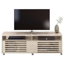 Rack Bancada Com Mesa De Centro Frizz Cross Calacata Off White – Madetec