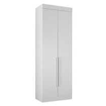 Quarto De Solteiro Modulado 11 Portas Orion Branco – Leifer Móveis