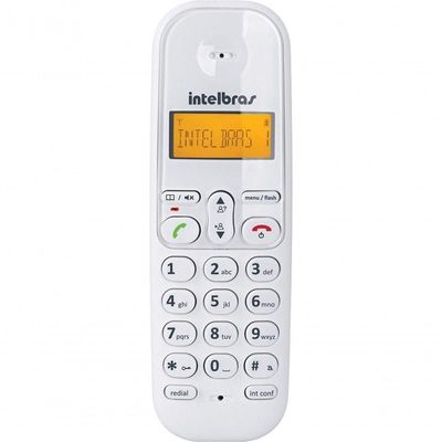 Telefone Sem Fio C/ Identificador De Chamadas Ts 3110 Branco