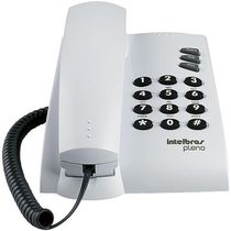 Telefone Pleno C/ Fio Cinza Sem Chave 4080055