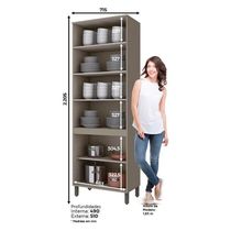 Cristaleira évelin 4 Portas Duna Cristal – Henn