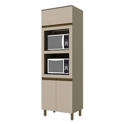 Armário Paneleiro Torre Quente 2 Fornos évelin Duna Cristal – Henn