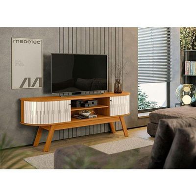 Rack Bancada Valência Cinamomo Off White – Madetec