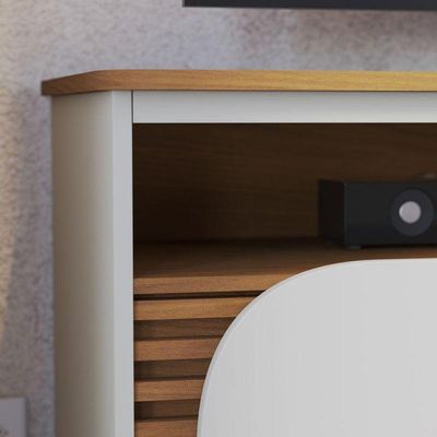 Rack Bancada Ambiente Jurerê 1.8 Freijó Off White Matte – Colibri