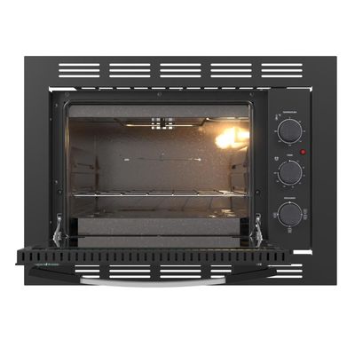 Forno Eletrico de Embutir Venax 45L Grand Gourmet Preto 220v