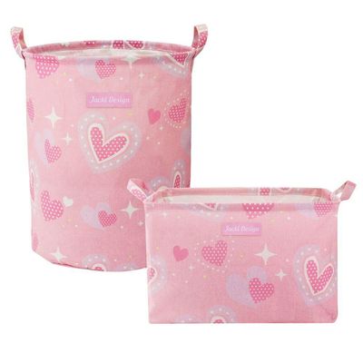 Kit Cestos Organizadores Infantil Jacki Design Pink
