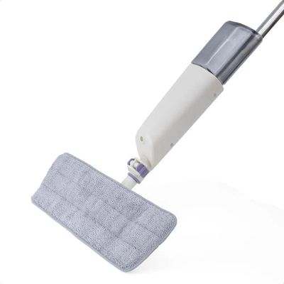 Mop Simplo Spray Flexivel Com Gatilho E Esfregão De Microfibras