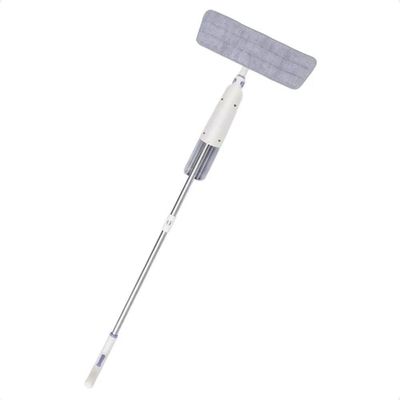 Mop Simplo Spray Flexivel Com Gatilho E Esfregão De Microfibras