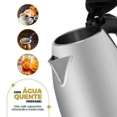 Chaleira Elétrica Britânia BCH25 2L Inox 220V