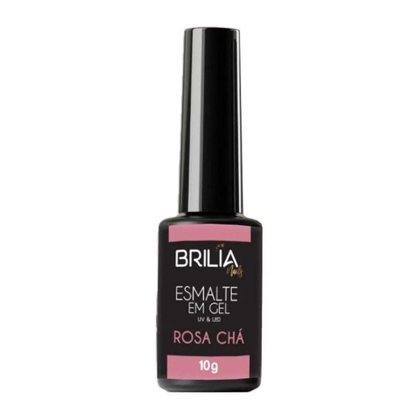 Brilia Nail Esmalte Gel Rosa Chá 10g