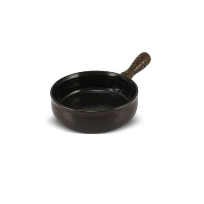 Jogo De Panelas De Cerâmica New Premier Joy 5 Peças Chocolate Ceraflame