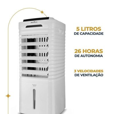 Climatizador Britânia 4 Em 1 Autonomia De 26h BCL05A 220V