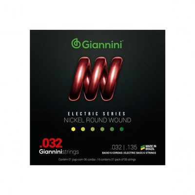 Corda Giannini Para Contrabaixo Geebrs 6 Pesado