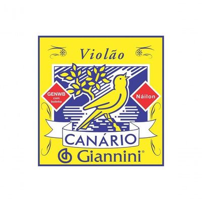 Corda De Nylon Giannini Canario Genwb4 4 Para Violao Com