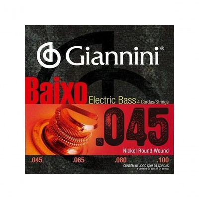 Corda Giannini Contrabaixo Geebrs 5 Pesado