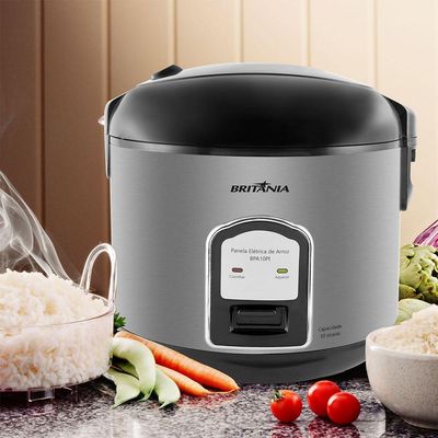 Panela De Arroz Britânia BPA10PI XI75 10 Xícaras 220V