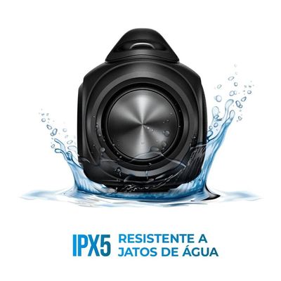 Caixa de Som Boombox Aiwa BBS-02A 50W Bluetooth
