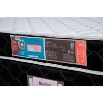 Cama Box + Colchão Castor Queen Montblanc Double Face D33 158x198x42cm