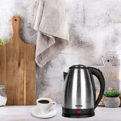 Jarra Elétrica Inox 2l Com Alça Emborrachada 110V Prática