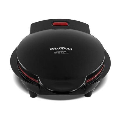 Omeleteira Britânia Antiaderente Redstone 750W BOM02P 220V