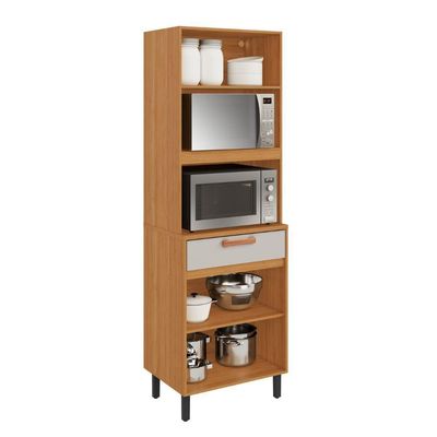 Torre Quente Itatiaia Napoles 70cm 2 Fornos Cinamomo/Off White