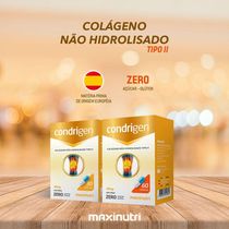 Kit 3 Condrigen Ultra Colágeno Tipo 2 Mdk Maxinutri 60 Caps