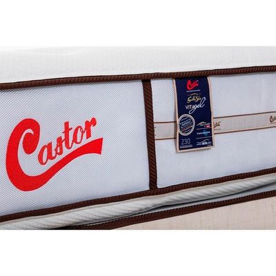 Colchão Castor King Vitagel Classic Double Face Pocket 180x200x36cm