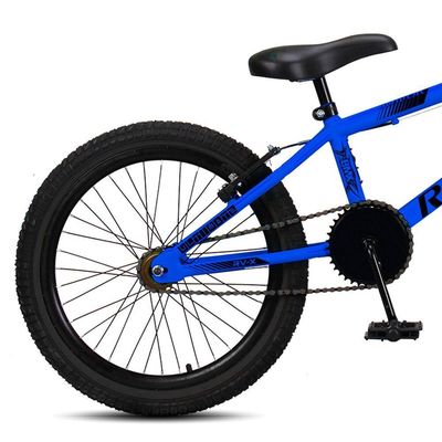 Bicicleta Aro 20 Bmx Rv-x Aero Freio V-brake Infantil Azul Escuro