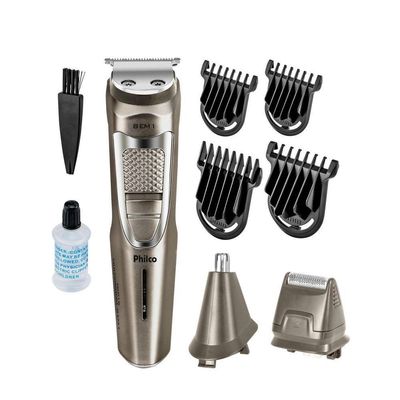 Aparador De Pelos Philco Multigroom 8 Em 1 5W PAP16 Bivolt