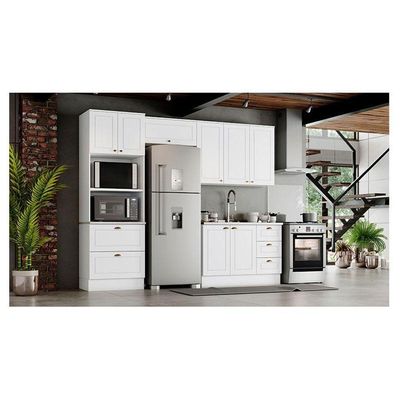 Cozinha Modulada Nova York 4 Peças Branco Hp – Henn