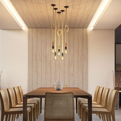 Lustre Pendente Blumenau Sailor Madeira Corda Sisal E27 Bivolt